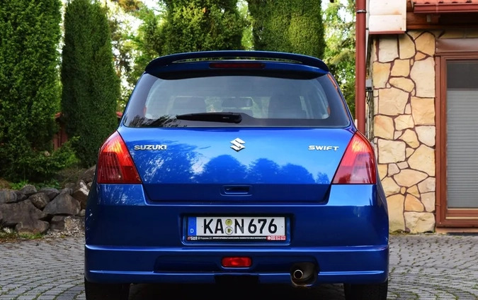 Suzuki Swift cena 16700 przebieg: 158000, rok produkcji 2008 z Limanowa małe 326